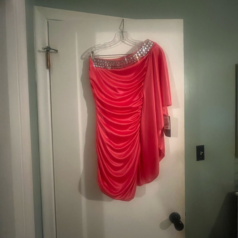 Ruby rox nwt rushed ,pink dress